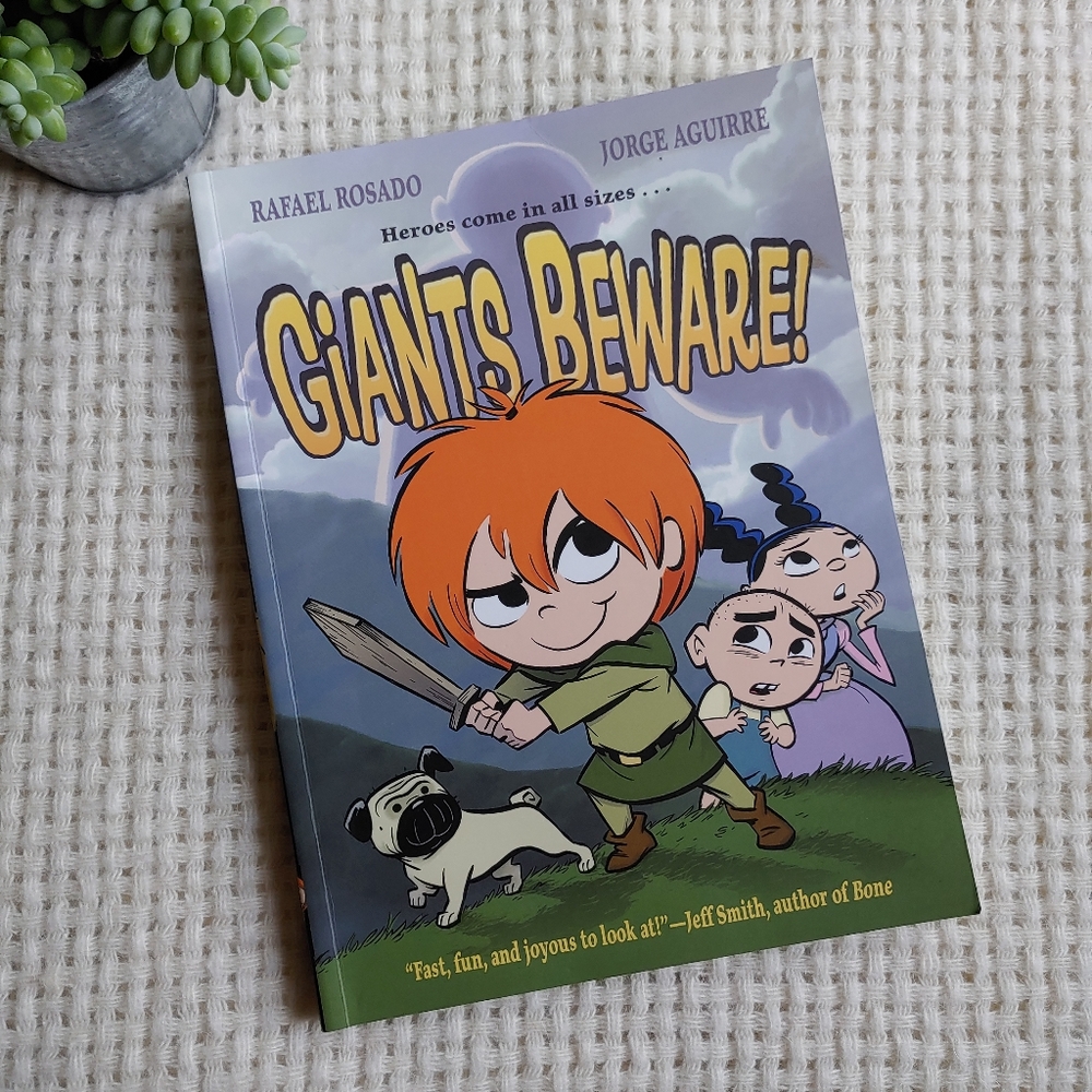 Giants Beware! Graphic Novel By Jorge Aguirre Rafael Rosado Paperback Book Kids